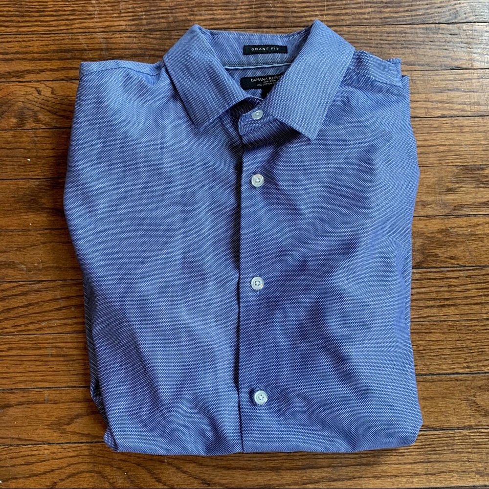 Banana republic medium mens slim dress shirt